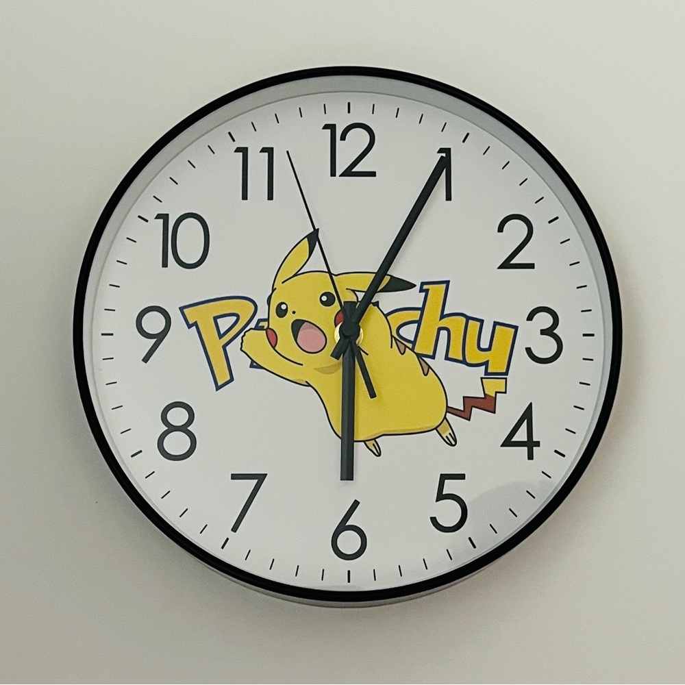 Pikachu Quartz Wall Clock New In Вох By IPURAS